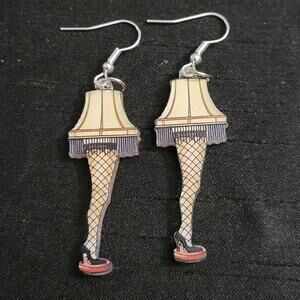 A Christmas Story "It's a Lamp!" acrylic earrings